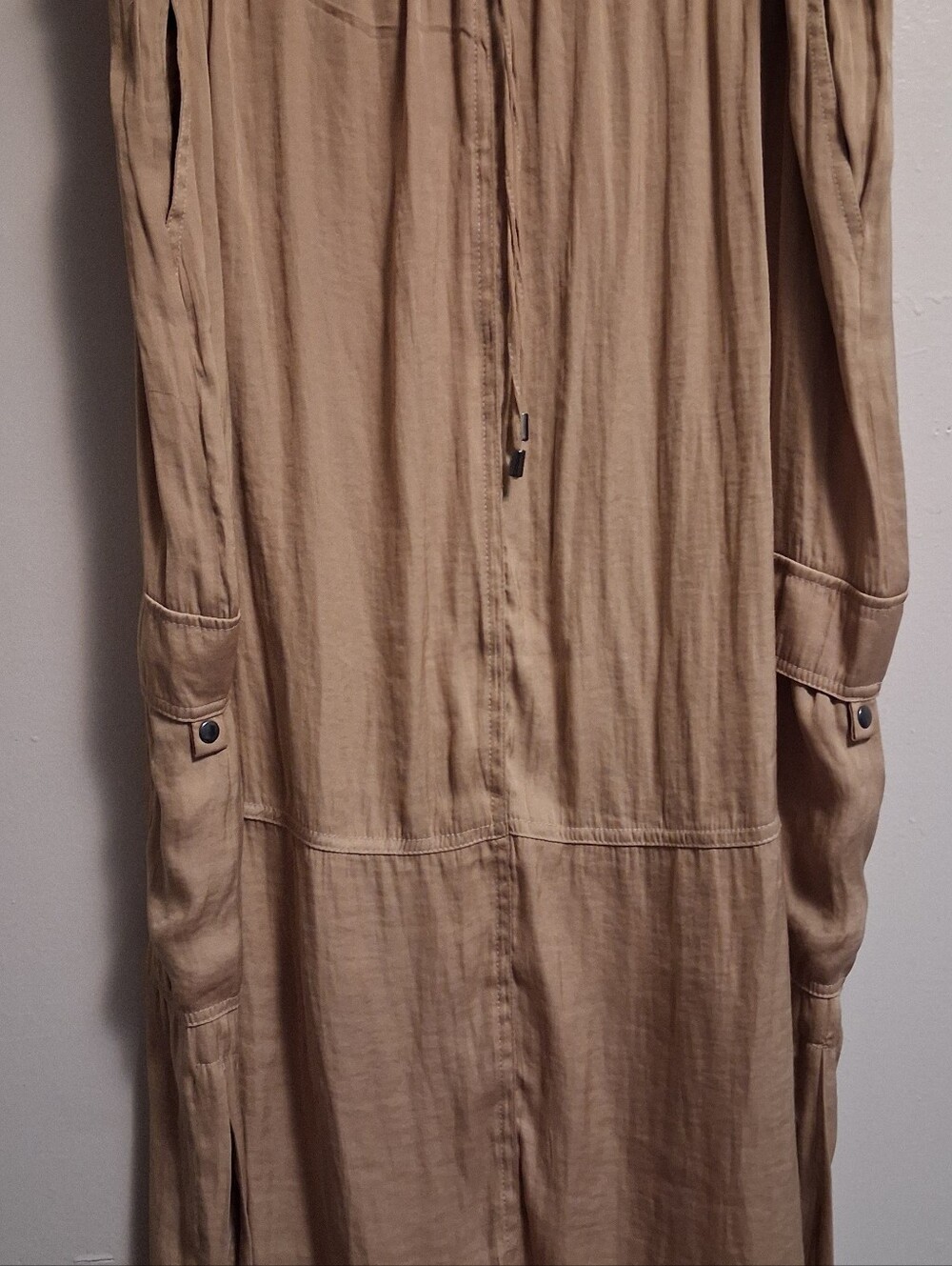 Cupid Midi Skirt Dress in Tan
